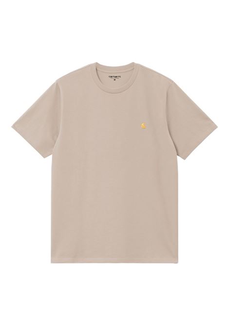ss chase t-shirt man beige CARHARTT WIP | I02639138A.XX